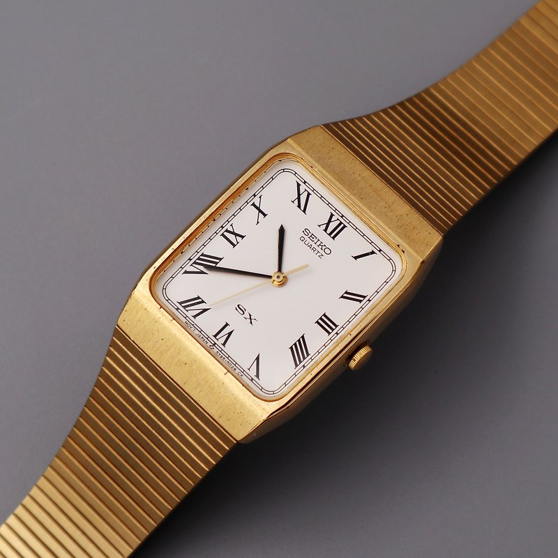 SEIKOアドバンスドローマンタイムスタンプクイックリリースクォーツアンティークウォッチ - 腕時計 - その他の素材 