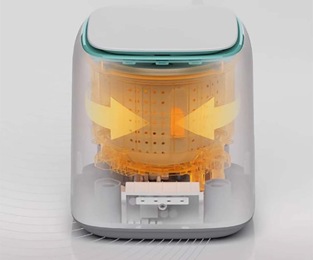 送料無料】小型全自動溶出一体型ミニ洗濯機 靴下洗い