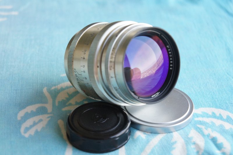 JUPITER-9 85mm F/2 lens for M39 for Fed Zorki Leica Thread Mount - 相機/拍立得/底片相機 - 其他材質 