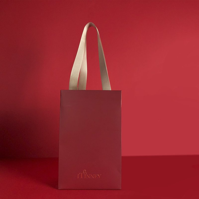 Thick pound red gift paper bag - Other - Paper Red