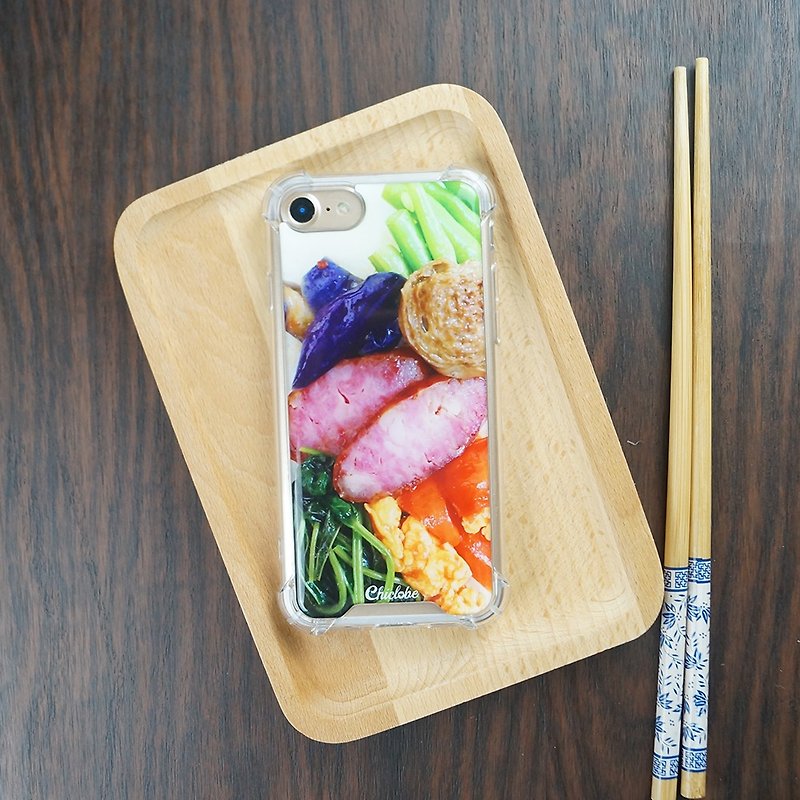 【Sausage Bento】Anti-gravity and anti-fall mobile phone case - Phone Cases - Plastic Multicolor
