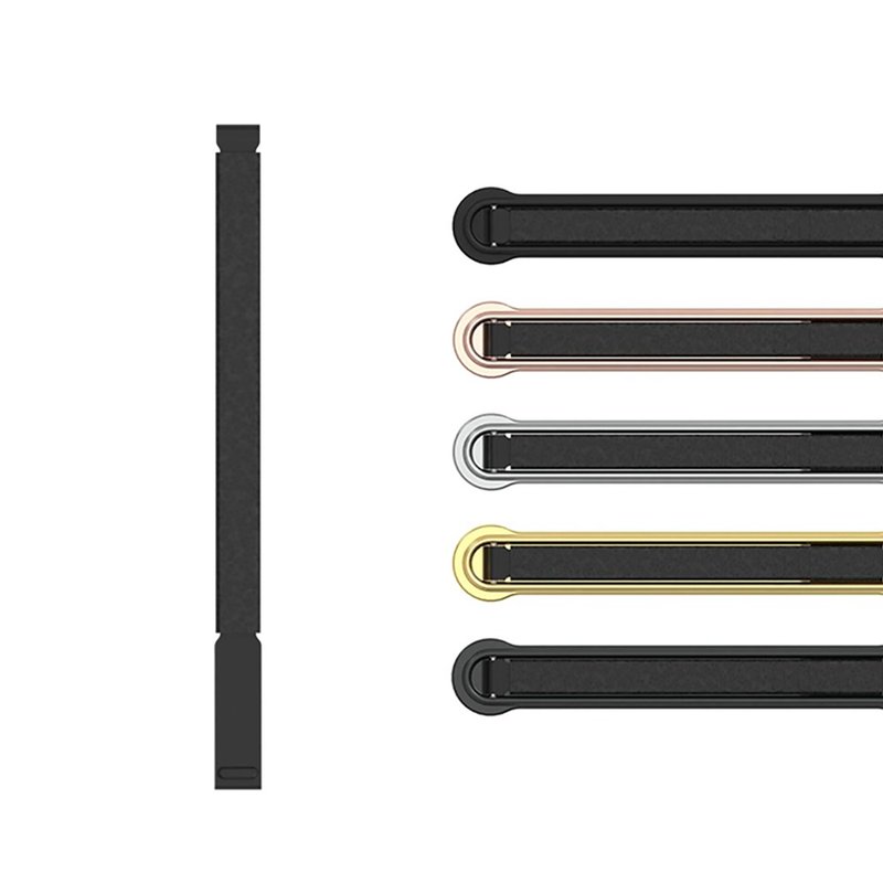 SleekGrip replacement grip strap (lightweight/classic/super magnetic series applicable) leather power black - อุปกรณ์เสริมอื่น ๆ - หนังเทียม สีดำ