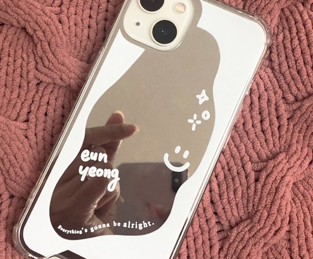 Mirror Phone Case with Initial Custom Shop Luveu Phone Cases