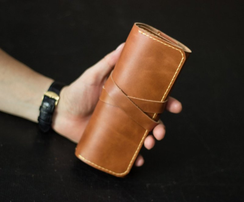 Leather jewelry organizer, jewelry holder, Jewellry case - Storage - Genuine Leather Multicolor