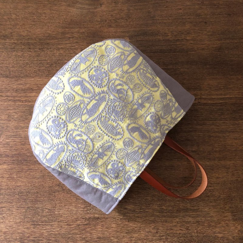 トートバッグ　ミナペルホネン jungle relief　ハンドメイド - 其他 - 棉．麻 黃色