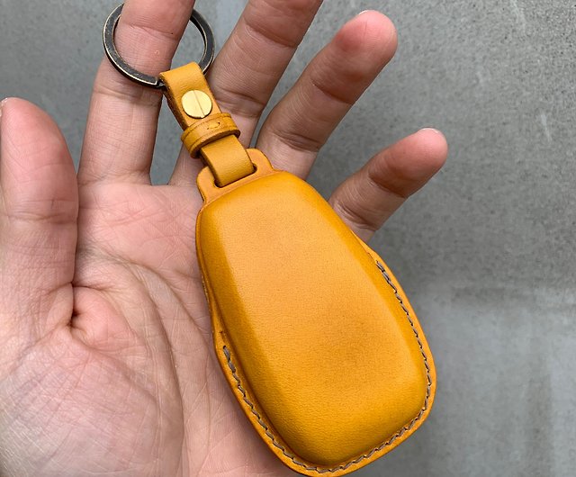 Buttero Leather car key case, car key cover,subaru Lagacy Outback Forester  - Shop Shao Leather Keychains - Pinkoi