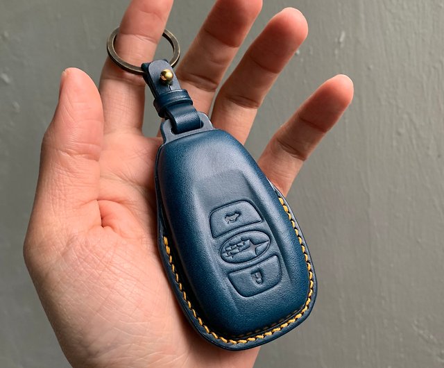 Buttero Leather car key case, car key cover,subaru Lagacy Outback Forester  - Shop Shao Leather Keychains - Pinkoi