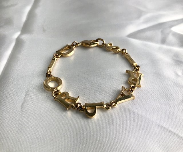 美品　クリスチャンディオール　ブレスレット　ゴールド　ヴィンテージ 楽天市場】クリスチャンディオール Christian Dior ヴィンテージ