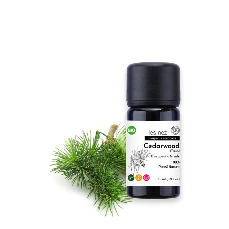 【Les nez 香鼻子】天然單方德州雪松精油 10ML - 香氛/精油/擴香 - 精油 黑色