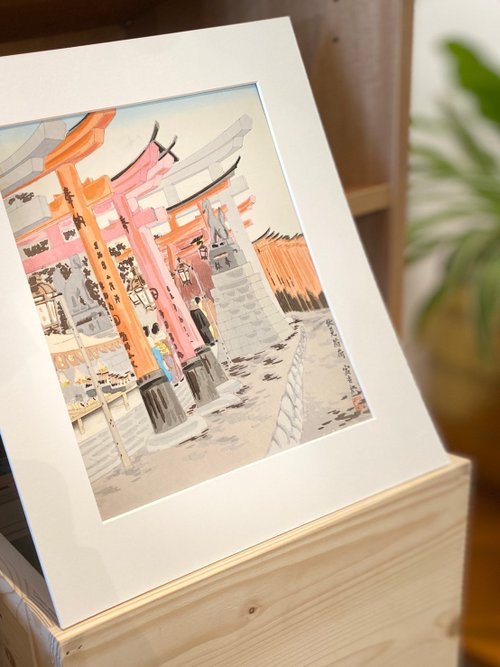 京十二景_伏見稲荷-徳力富吉郎-版画 - ショップ dpstaichung