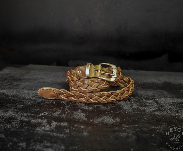 編み込みベルト 編み込みベルト 幅3.0cm - ショップ HEYOU Art&Craft