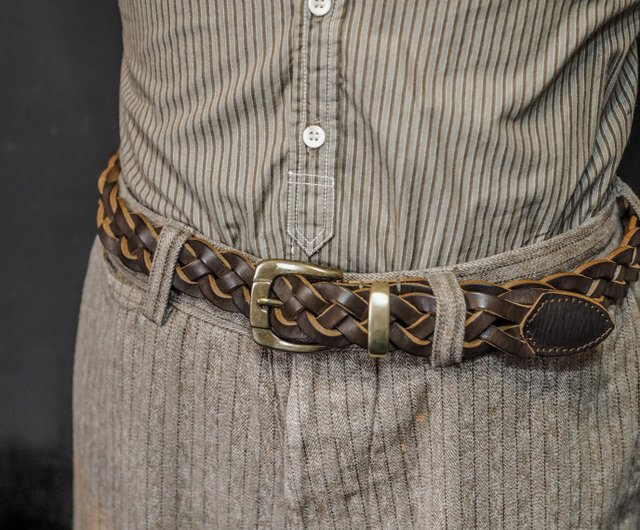 専用 AIMÉ LEON DORE 編み込みベルト 編み込みベルト 編み込みベルト 幅3.0cm - ショップ HEYOU Art&Craft