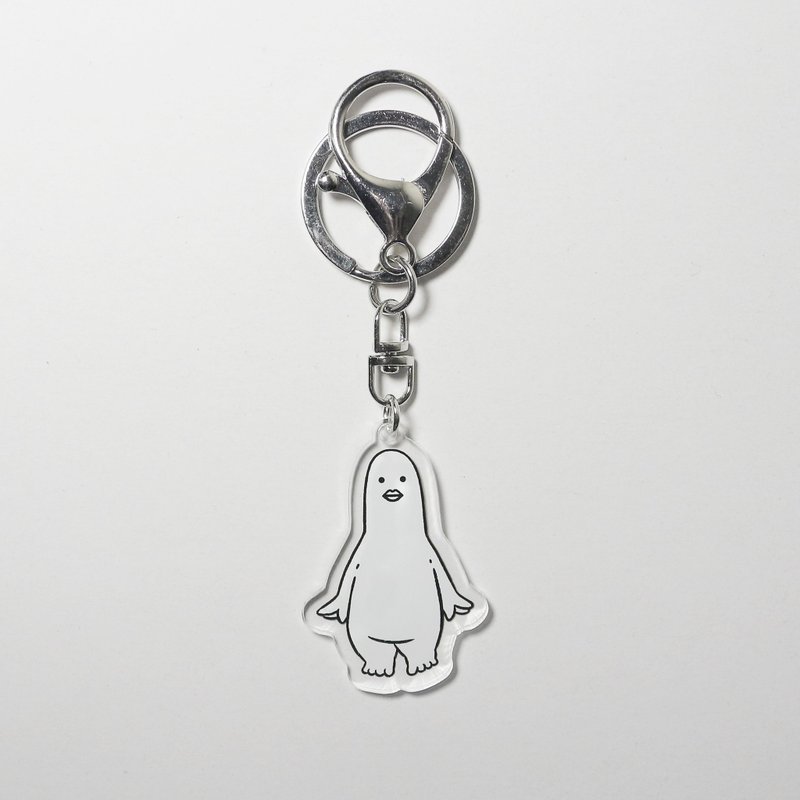 POPOLAND / Playful Cool Treasure - Styling Keychain - Keychains - Acrylic White