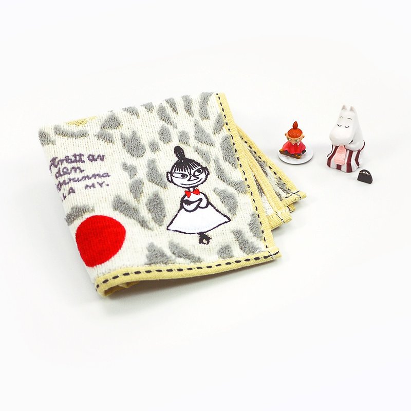 Maruzhen from Japan│Moomin Colorful Circle Square Scarf - ผ้าขนหนู - ผ้าฝ้าย/ผ้าลินิน 