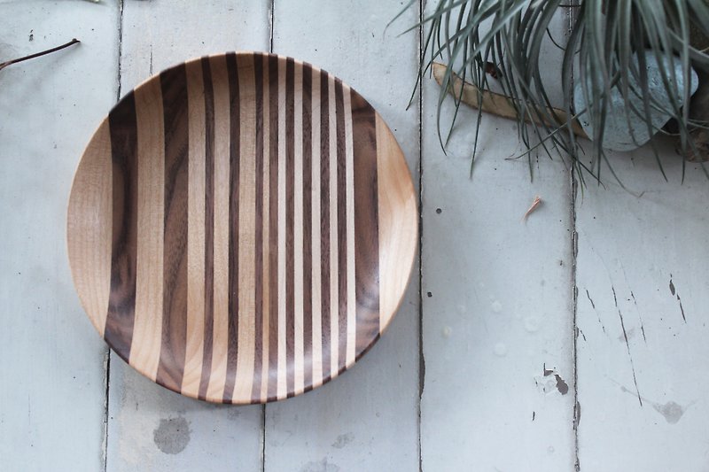 木製ディナープレート/ウォールナット、メープル、ハンノキ - 小皿 - 木製 