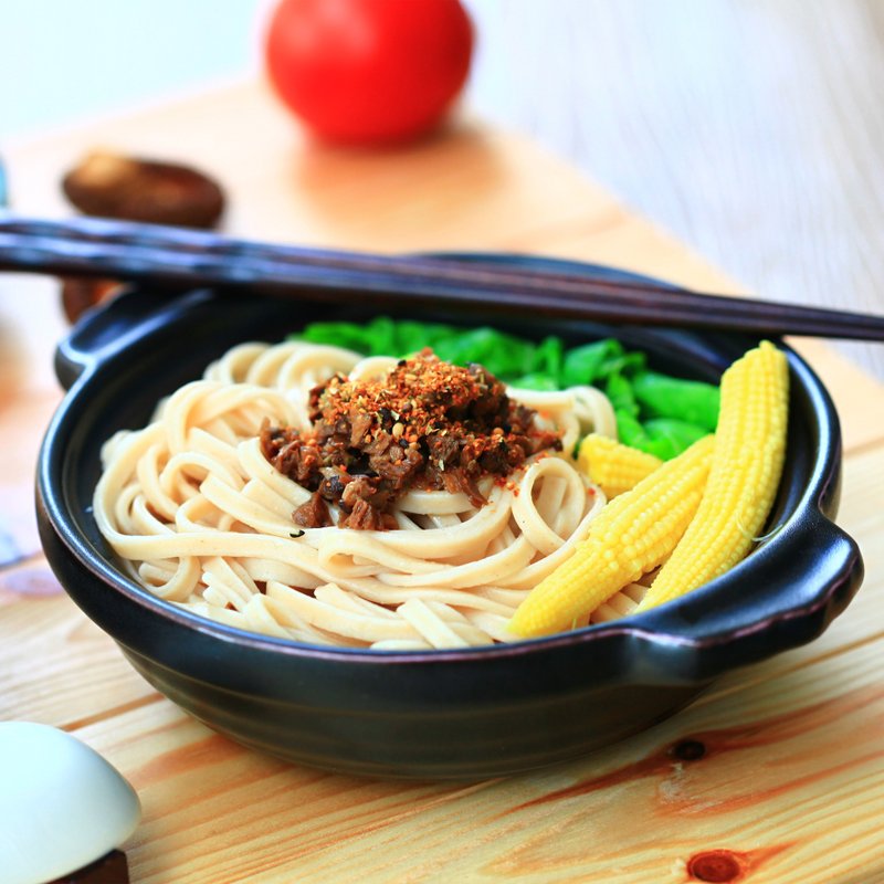 Grain noodles 340g vegan - บะหมี่ - อาหารสด สีนำ้ตาล