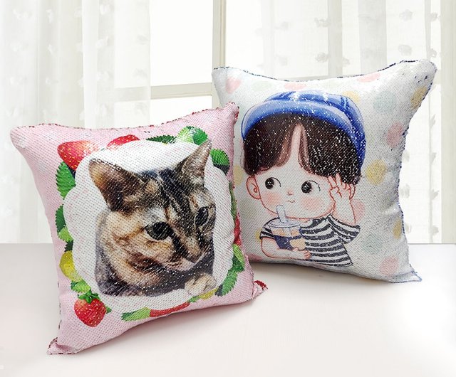 Sequin pillows outlet for girls