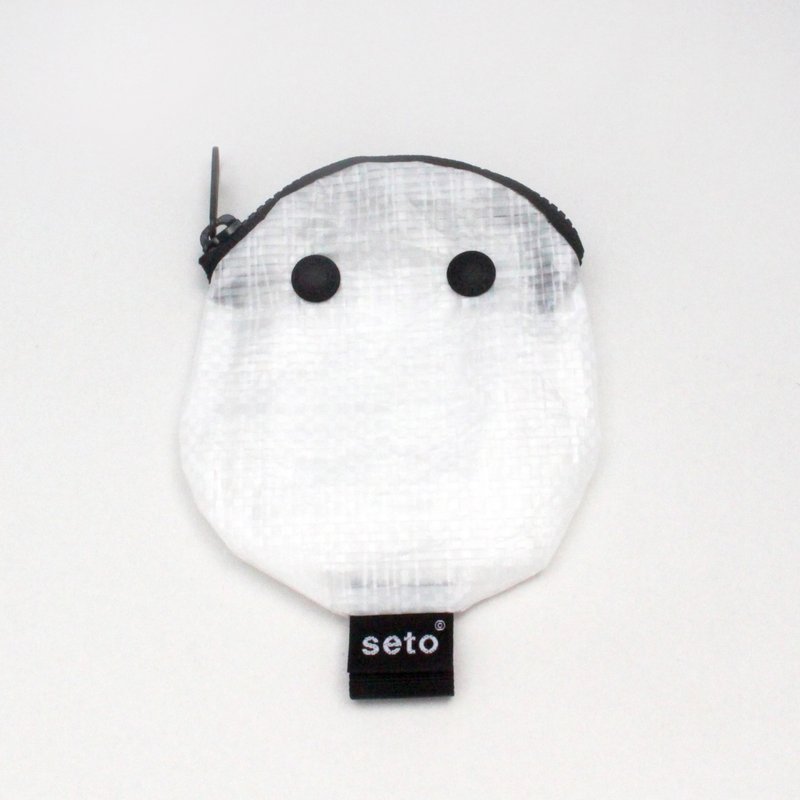 seto / creature bag / card case / coin case / Bean / Clear - กระเป๋าใส่เหรียญ - ไฟเบอร์อื่นๆ สีใส