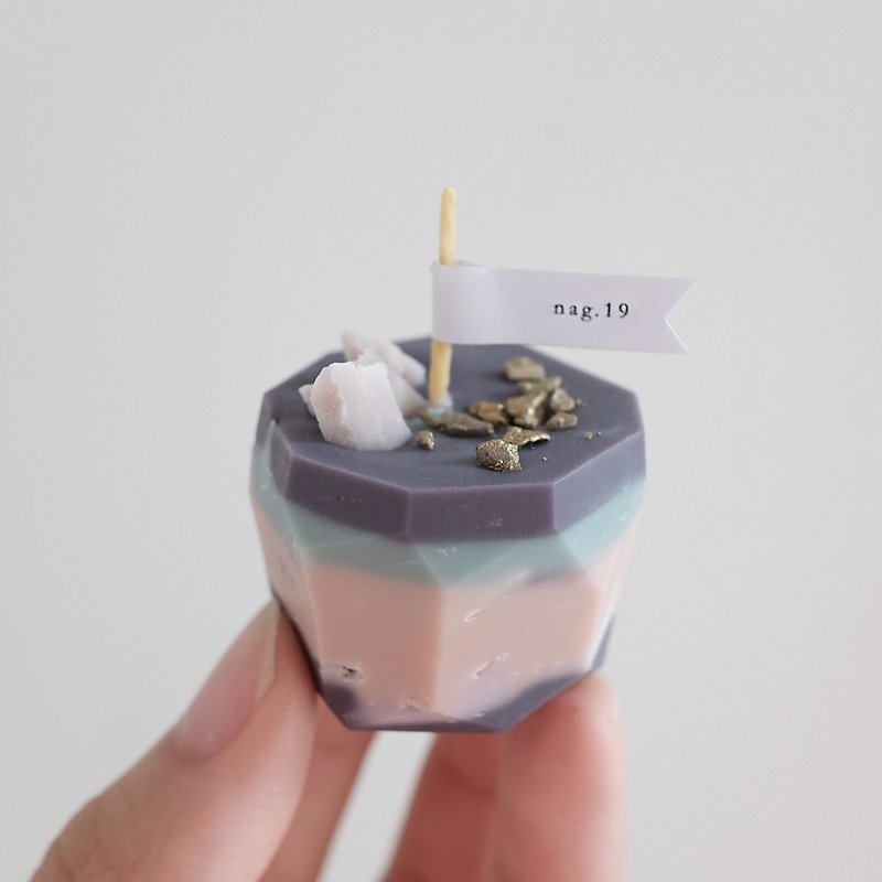 Cubes | soy wax candle handmade soy candle #s - เทียน/เชิงเทียน - ขี้ผึ้ง สีดำ