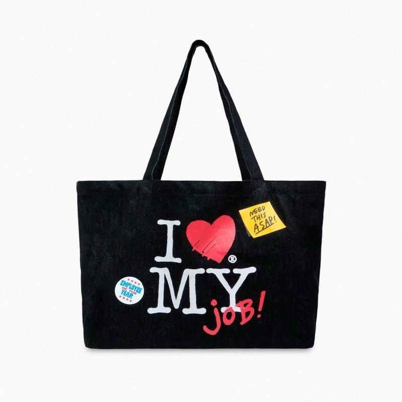 DADDYCLUB | I Love My Job Bag - 手提包/手提袋 - 其他材質 