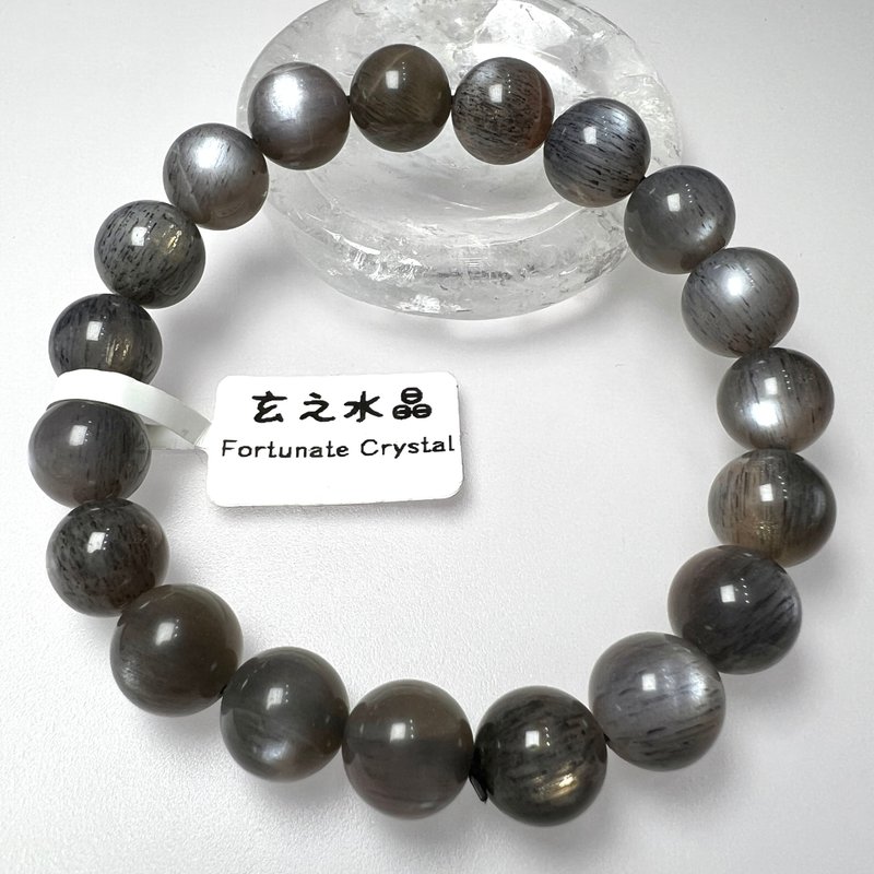 黑金骨幹手串 | 水晶 | 水晶手串 | 水晶手鏈 | 水晶手鍊 - 手鍊/手環 - 水晶 黑色