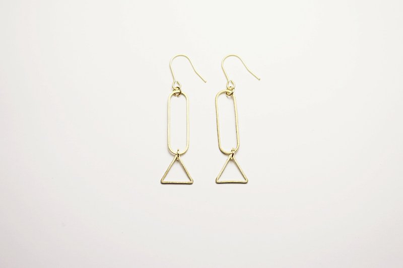 Only brass series ve90 - Earrings & Clip-ons - Other Metals Gold