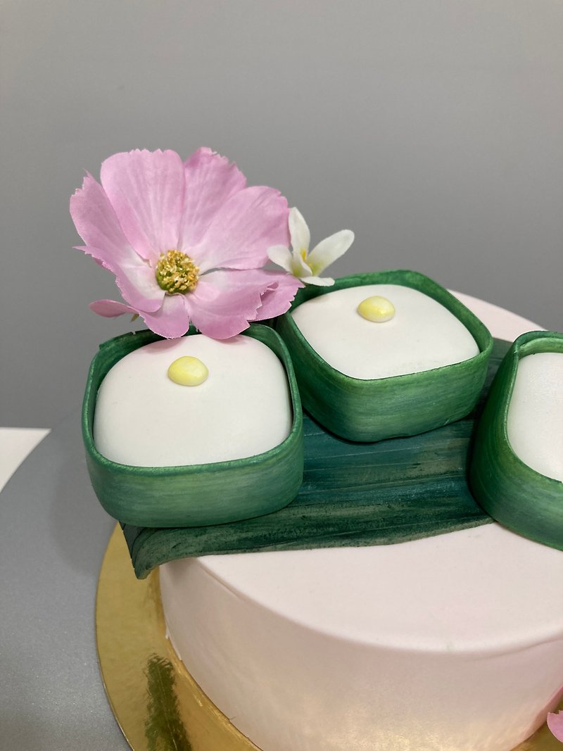 Thai Coconut Puddi Realistic Cake - Cake & Desserts - Other Materials Green