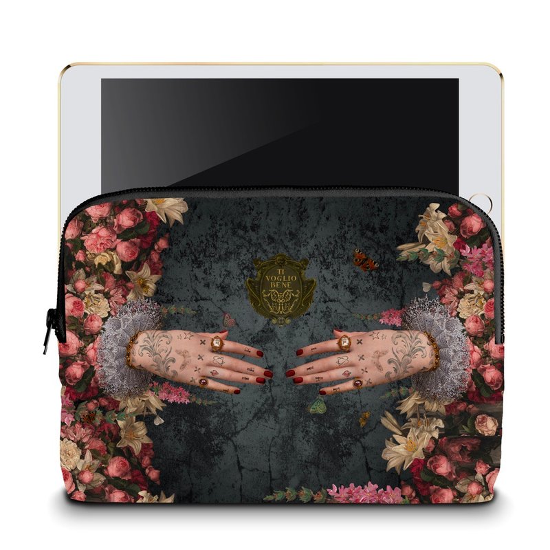 法國VOGLIO BENE 神之手 11吋iPad包/電腦包/平板包 文藝復興 - 平板/電腦保護殼/保護貼 - 聚酯纖維 灰色