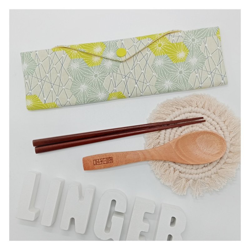 //Lingge // tableware bag/brush bag/stationery pencil case - Storage - Cotton & Hemp 