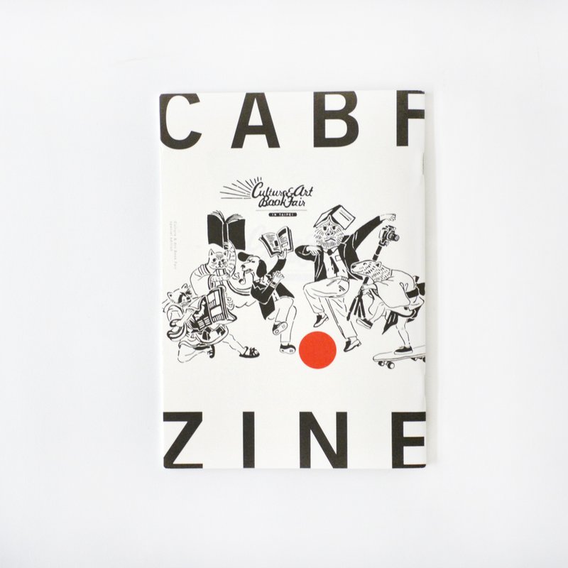 CABF ZINE — Culture and Art Book Fair Zine - หนังสือซีน - กระดาษ ขาว