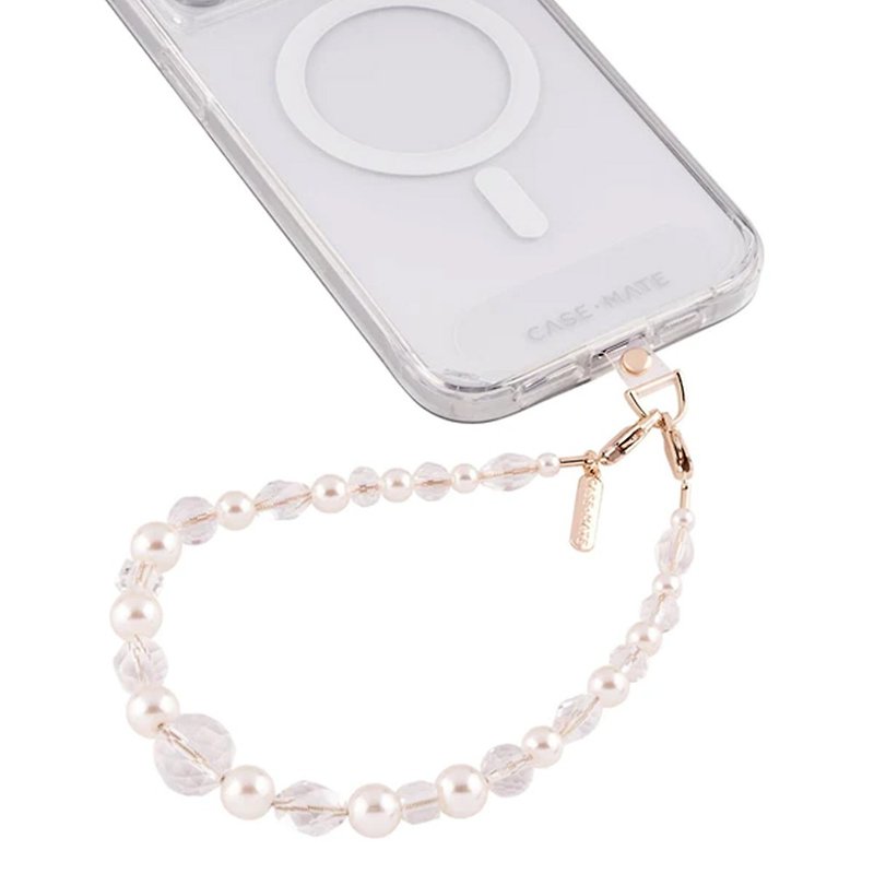 美國 CASE MATE 時尚奢華手鍊 珍珠水晶 - 手機配件 - 其他材質 