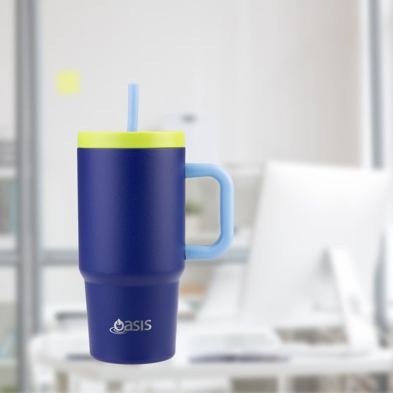 Oasis 雙層真空保溫吸管隨行杯 700ml - 保溫瓶/保溫杯 - 不鏽鋼 多色