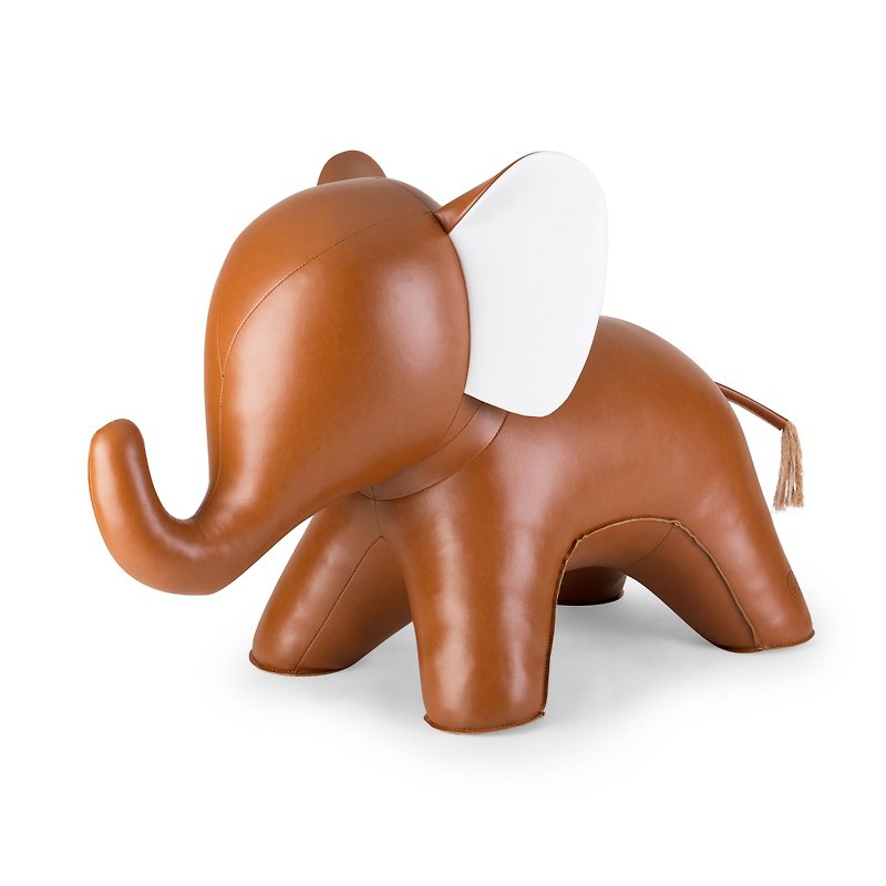 Zuny-Elephant AbbyElephantの形をした動物の大型家の装飾 - 置物 - 合皮 多色