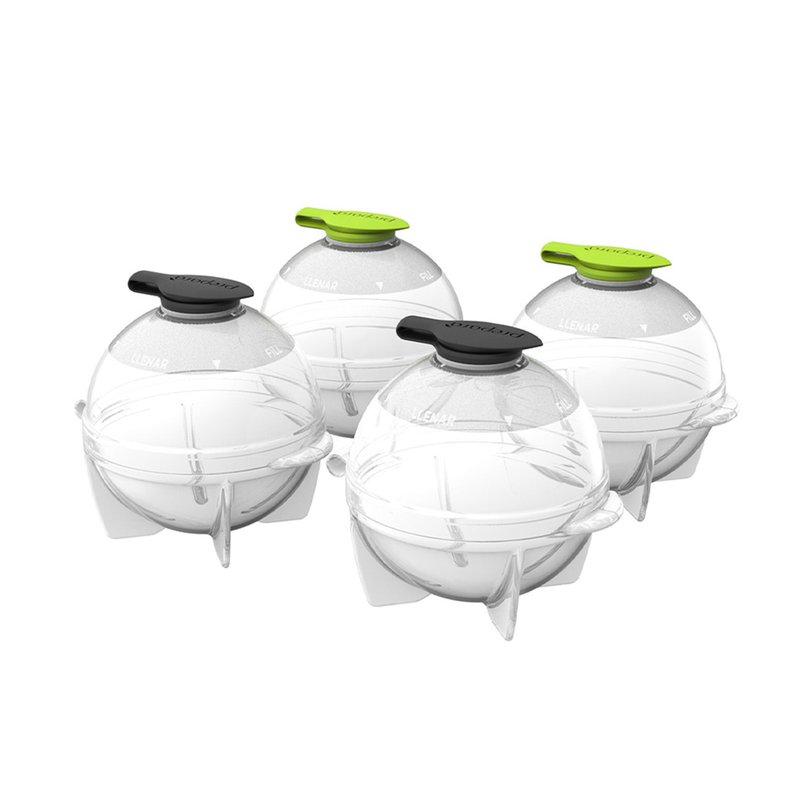 美國 Prepara 品味生活 冰球製冰盒套組 (四入組合) - 廚具 - 塑膠 透明