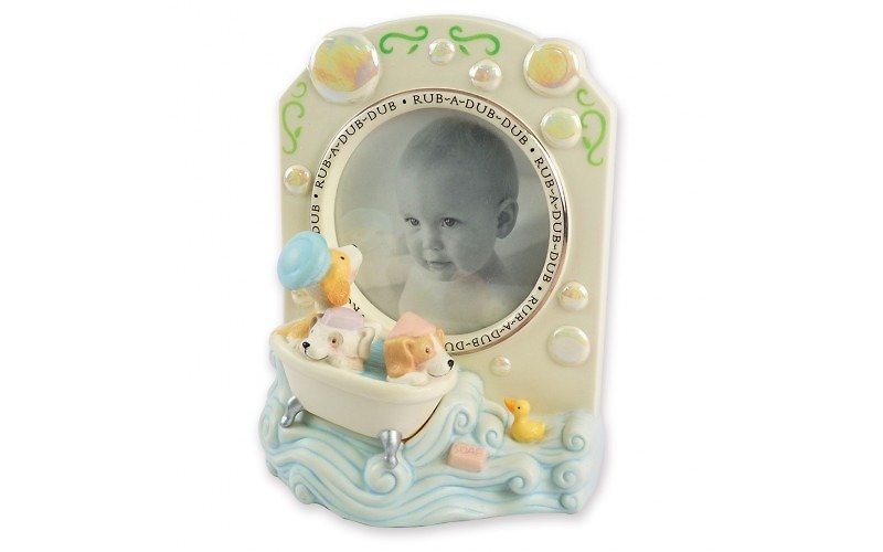 ◤ baby photo frame | baby bath - กรอบรูป - วัสดุอื่นๆ ขาว