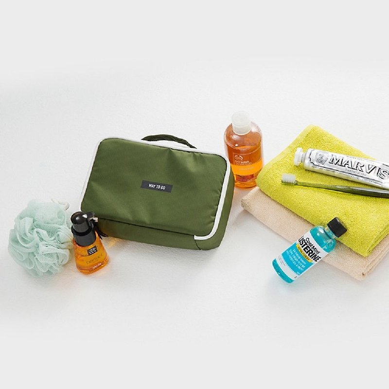 Seasonal Sale-Family Travel Storage Universal Handbag-Trendy Green, ATS95780 - Toiletry Bags & Pouches - Nylon Green