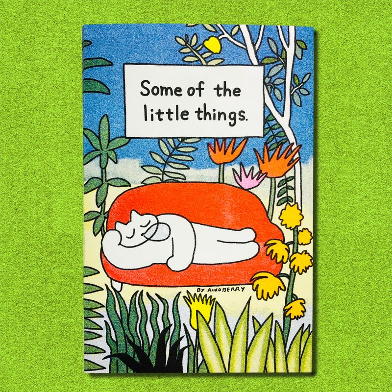 Some of the little things. - 刊物/書籍 - 紙 綠色