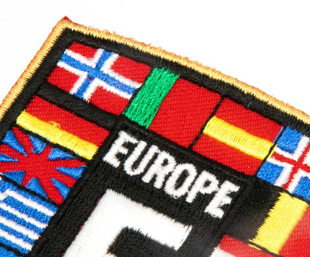 Flag Patches Europe 