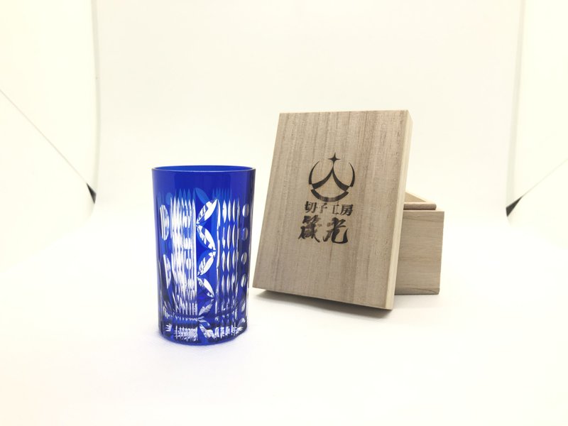 多文様ショットグラス - 玻璃杯 - 玻璃 藍色