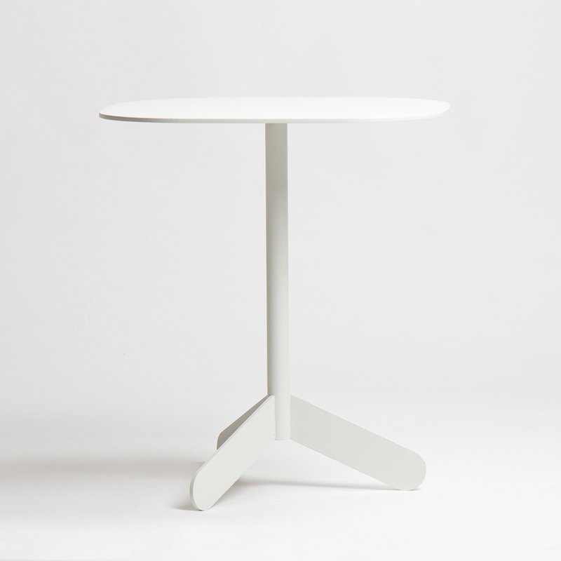 Propellor Table Medium White - Other Furniture - Other Metals White