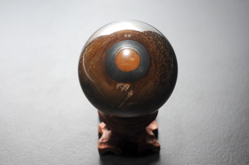 虎眼石球H2 礦石/水晶/招財/ 身體神經系統 - 擺飾/家飾品 - 半寶石 