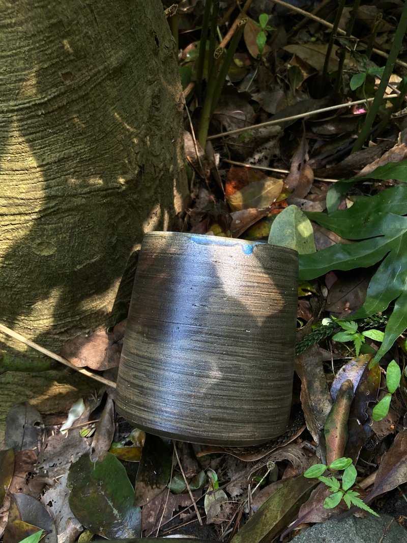 墨藍結晶茶杯 III - 茶壺/茶杯/茶具 - 陶 