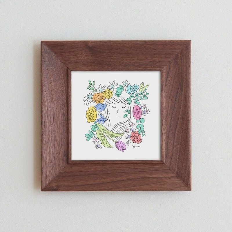 FRAME | PETALO 21*21 (Frame) - Picture Frames - Wood 