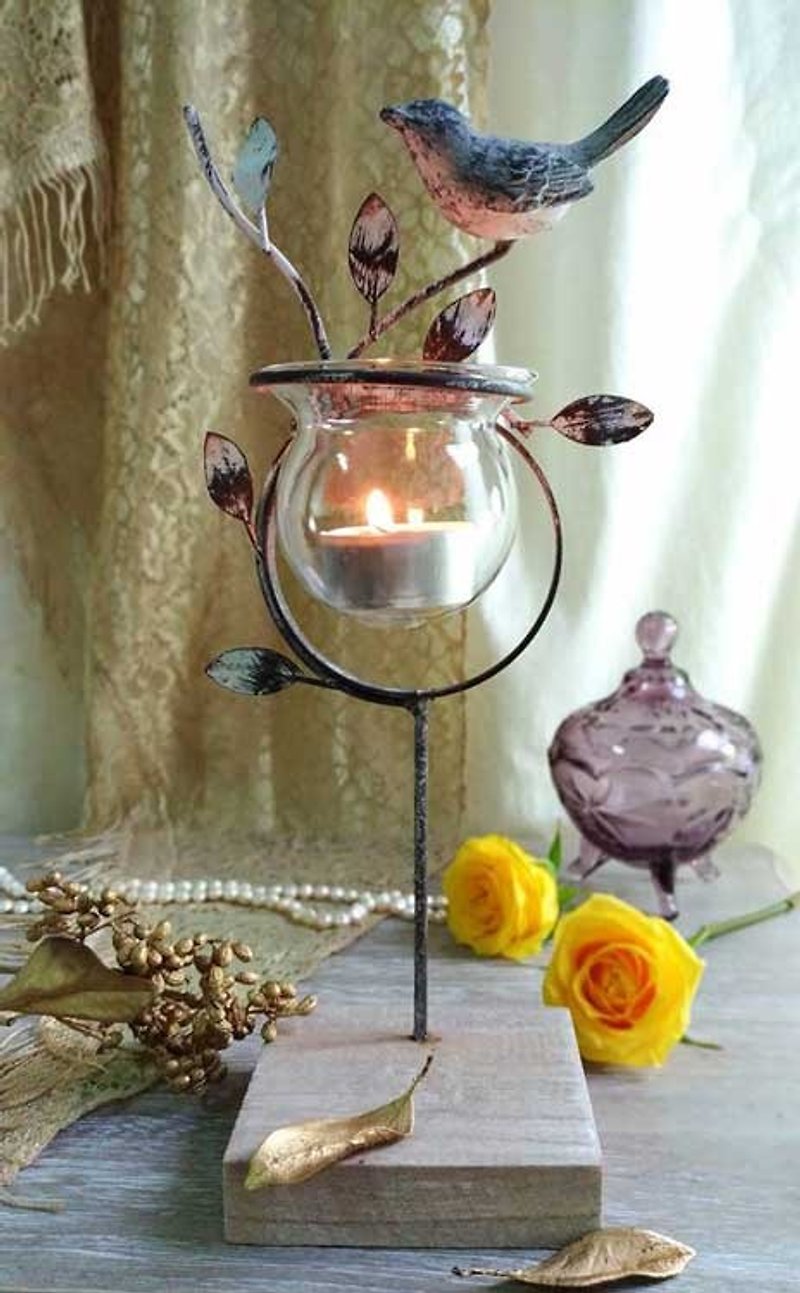 Home Candle Candlestick / Furniture / Storage - Round - เทียน/เชิงเทียน - วัสดุอื่นๆ สีเงิน