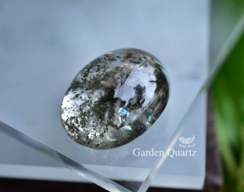 Chlorite★Rainbow★Garden Quartz s534 - Metalsmithing/Accessories - Gemstone 