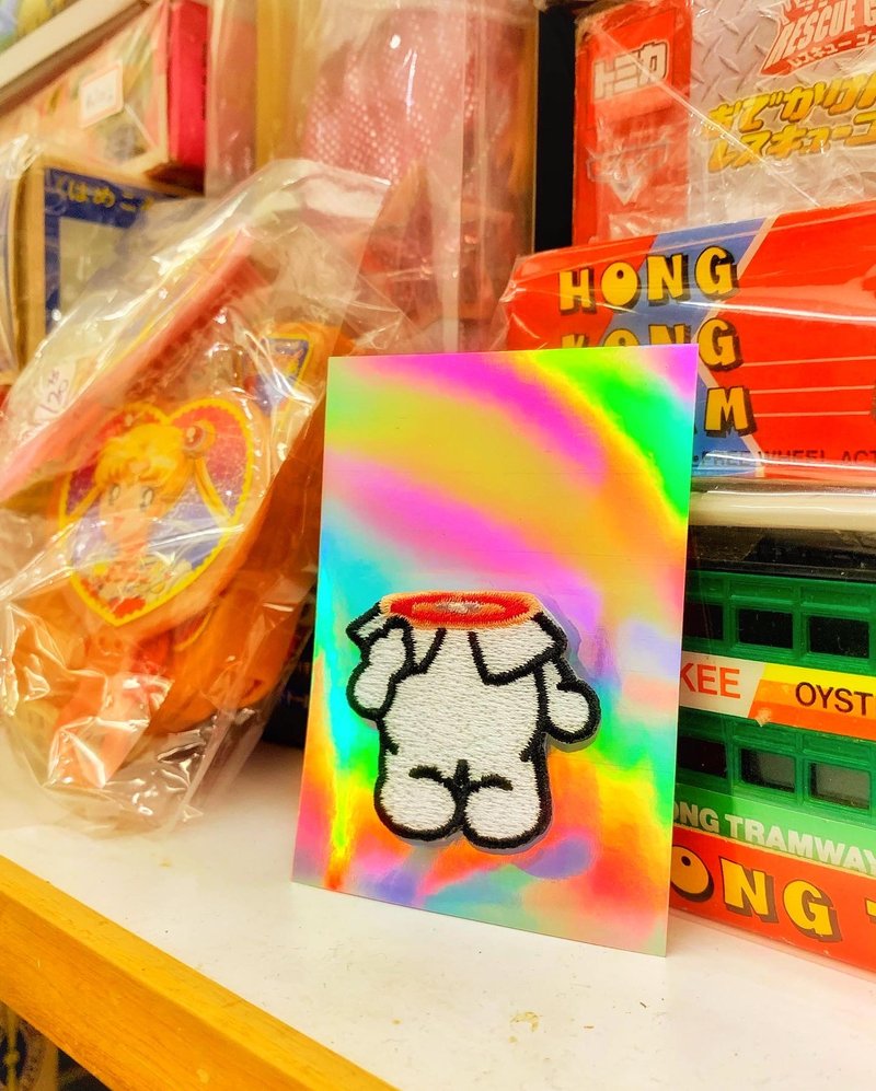 Melody 砍掉重練 刺繡襟章 - 胸針 - 繡線 多色
