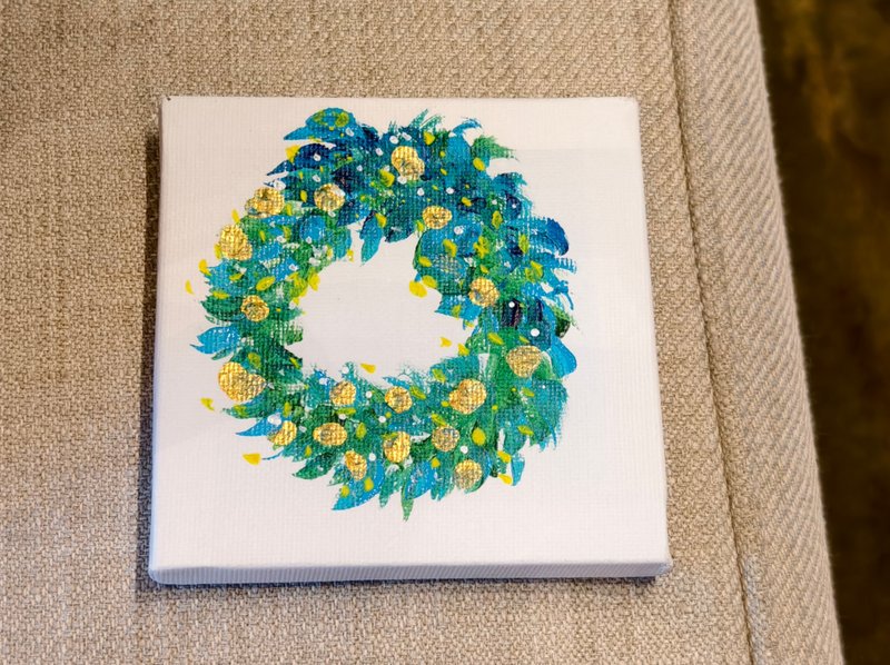 壓克力水彩畫/小尺寸掛畫/無框畫/裝飾畫 - 海報/掛畫/掛布 - 棉．麻 