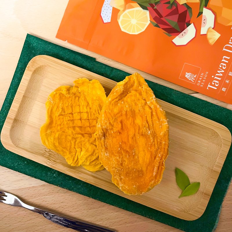 Fresh content [Nonghe Four Seasons | Low Temperature Baking] Dried Fruit • Aiwen Dried Mango - ผลไม้อบแห้ง - อาหารสด สีส้ม