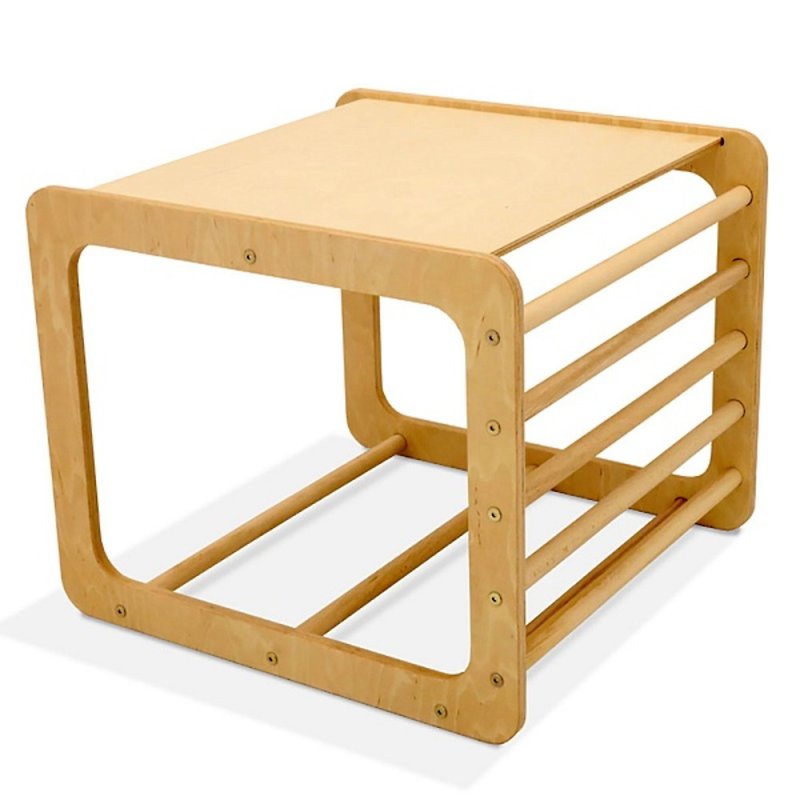 Children's table Cube - Kids' Furniture - Wood Multicolor