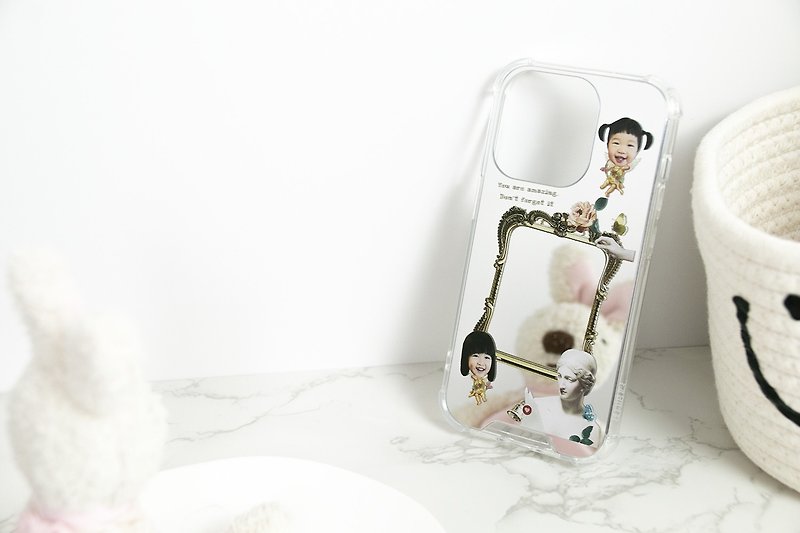 Customized mirror phone case - เคส/ซองมือถือ - พลาสติก 